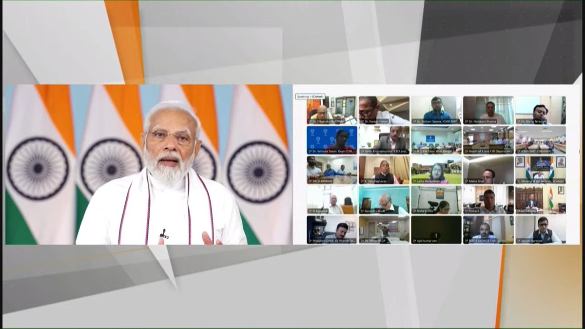 Post Budget webinar conducted by MOH&amp;FW on 06March 2023. 
Hon PM addressed the meeting and Hon Minister for H&amp;FW, Health secretary and top ministry officials also spoke on the meeting.
The webinar speakers from nursing side are,  invited experts across the country.