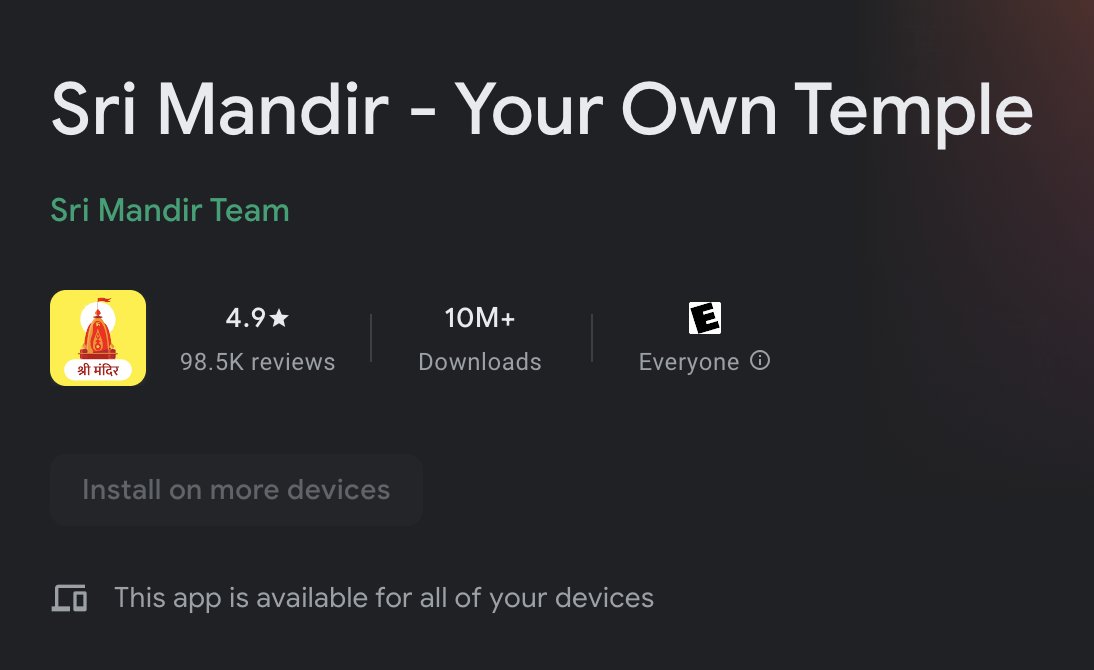 prashantsachan's tweet photo. The 10M+ Downloads badge 🙂🙏 https://t.co/zV2dqDfpin