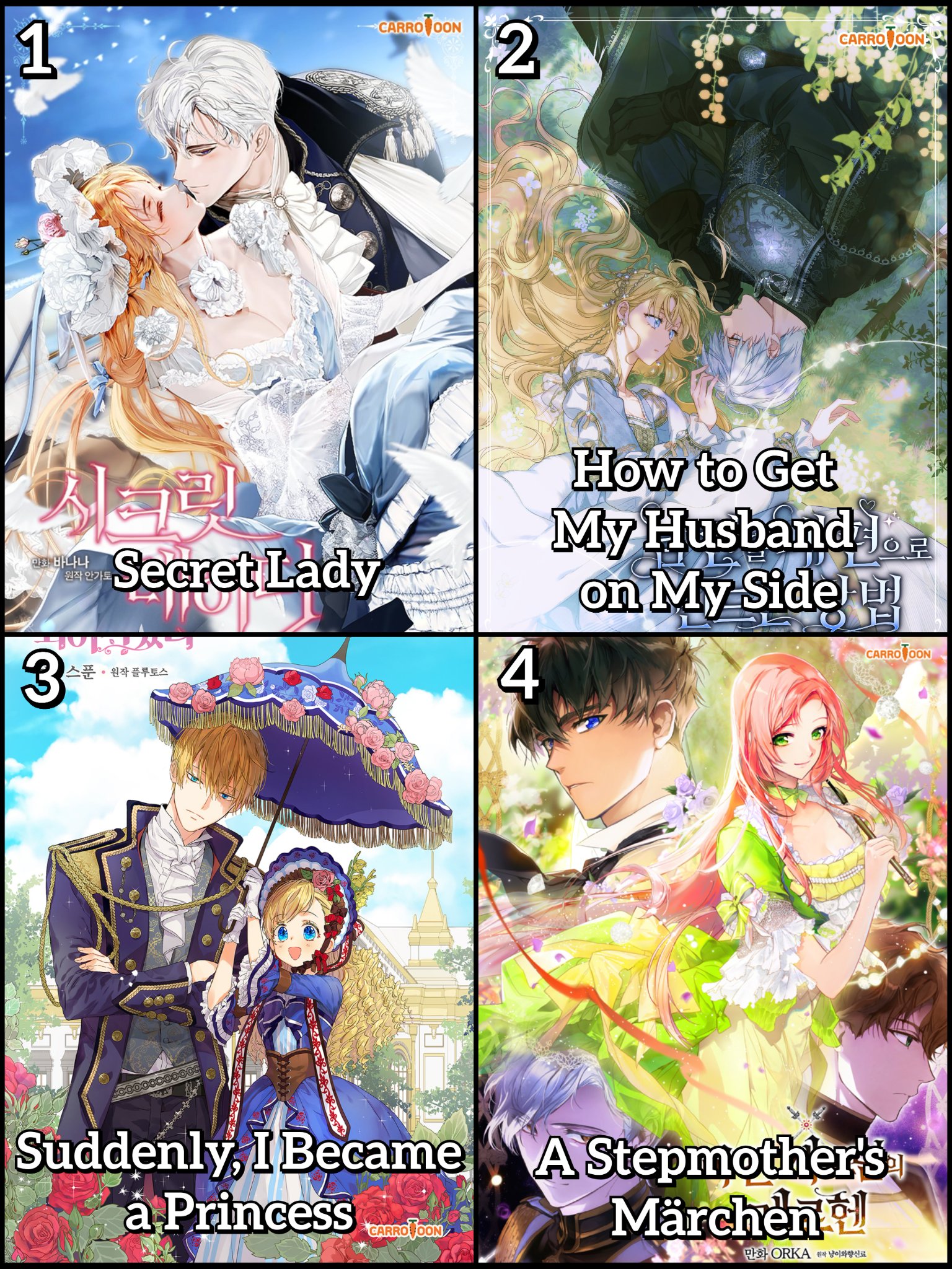 KASIH JUDUL! SENSOR! ILLEGAL? BLOCK! 😒 on X: Diantara 4 webtoon dari  studio carrotoon ini, mana gepeng yang paling seru menurut kalian?  t.coEMjdrWqQL8  X