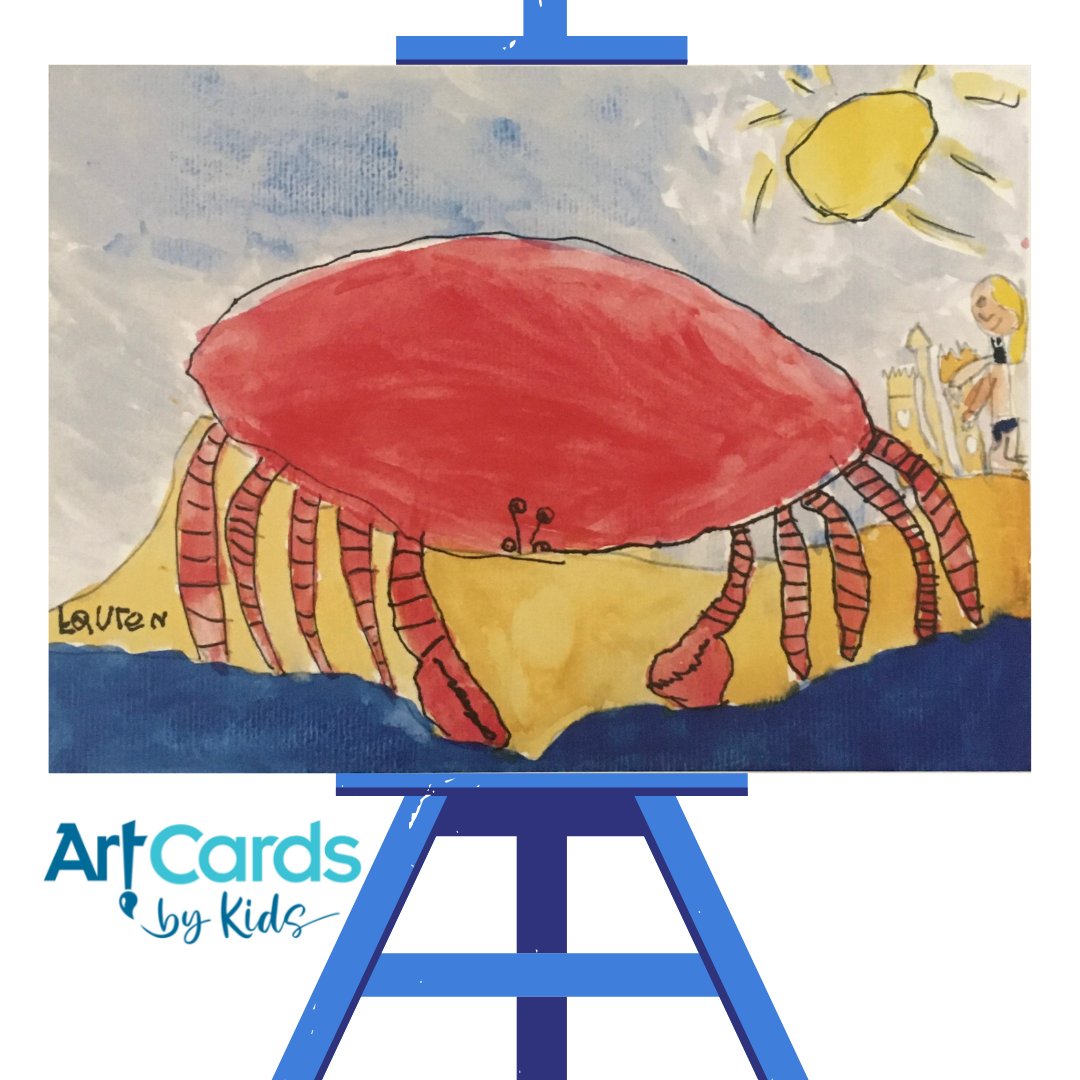 Cute but CRABBY 🦀🐚 Starting to dream about the sun, the beach, and crabby friends. Happy Spring!

artcardsbykids.com

#artcardsbykids #art #fundraiser #artcards #kidsart #schoolfundraiser #springart #March #happyspring
