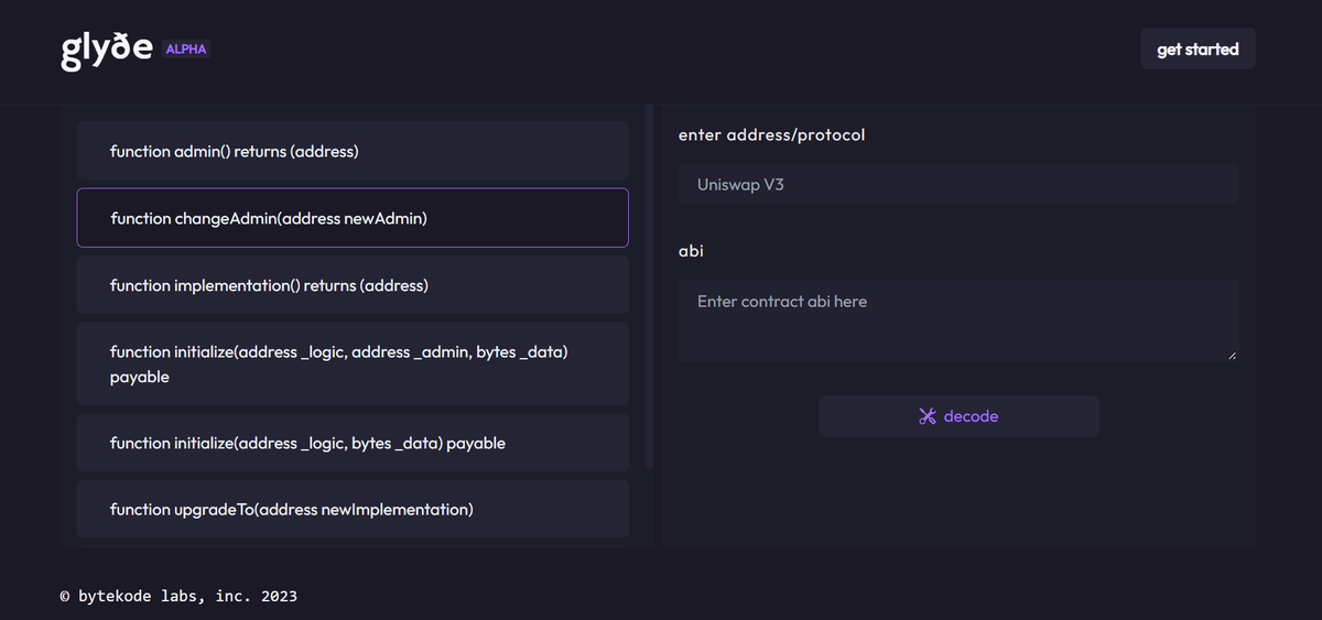 Get ready to soar through your smart contract development process  

Our exclusive alpha is dropping soon, DM me for a chance to **glyde** through development with ease ✨

@bytekodeHQ <a href="/ETHIndiaco/">ETHIndia</a> <a href="/0xPolygonDevs/">0xPolygonDevs</a>