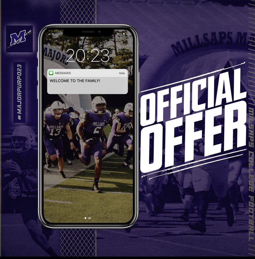 #AGTG after A Good Talk With coach Berry I am Thankful to receive my 1st offer from Millsaps College 🤟🏾😎@DA_thegreat @CoachColeBerry1 @millsapscollege