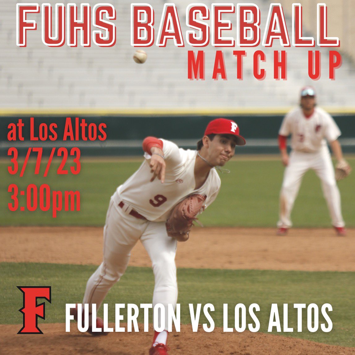 Fullertonbaseb2's tweet photo. Another road trip tomorrow. 23’ Mathew Carbajal will be on the mound. @ocvarsity @OCSportsZone @latsondheimer  @SteveFryer @James_Escarcega https://t.co/HKSYmvkrgP