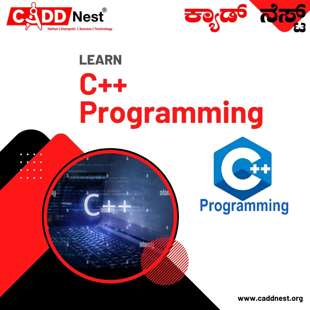 caddnest's tweet image. C ++ Programming Training Institute in Bengaluru | CADD Nest.
.
.
.
.
#cprogramminglanguage