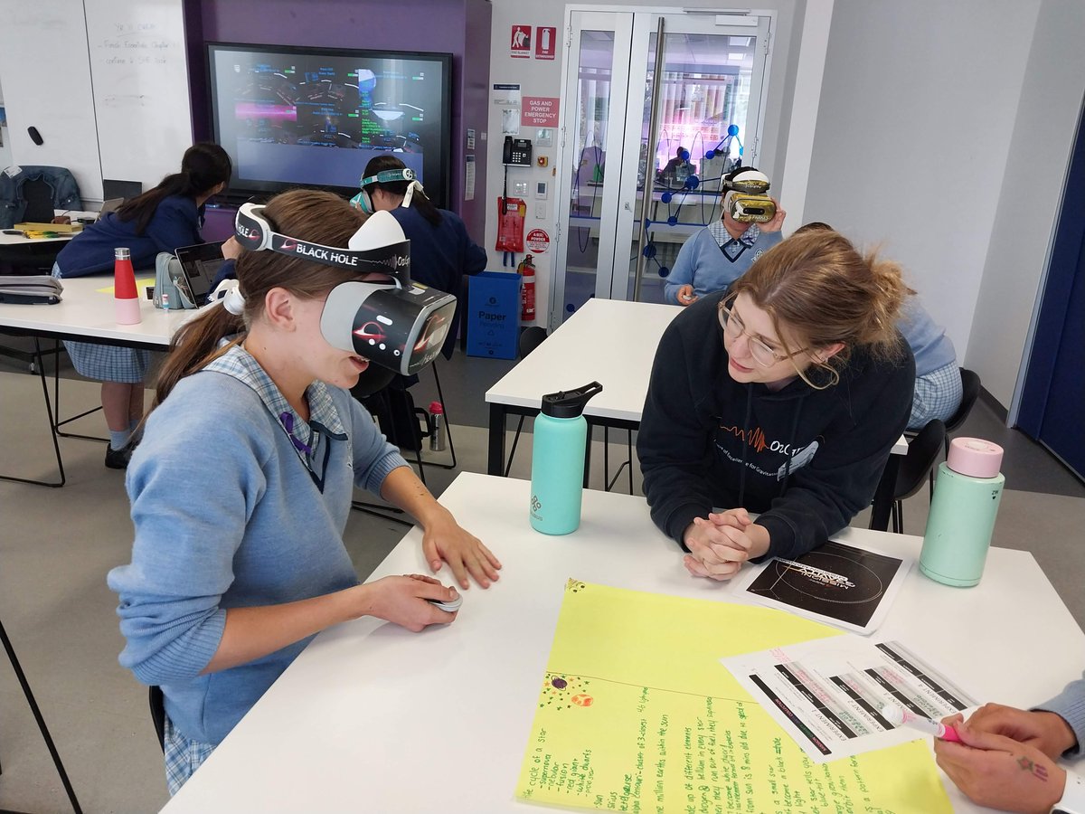 OzGrav (@arc_ozgrav) on Twitter photo Excellent #MissionGravity sessions today in Adelaide with the team from <a href="/AdelaideOzgrav/">OzGrav Adelaide</a>! Interactive #VR allows students to investigate stars and stellar remnants! Excellent #MissionGravity sessions today in Adelaide with the team from <a href="/AdelaideOzgrav/">OzGrav Adelaide</a>! Interactive #VR allows students to investigate stars and stellar remnants!