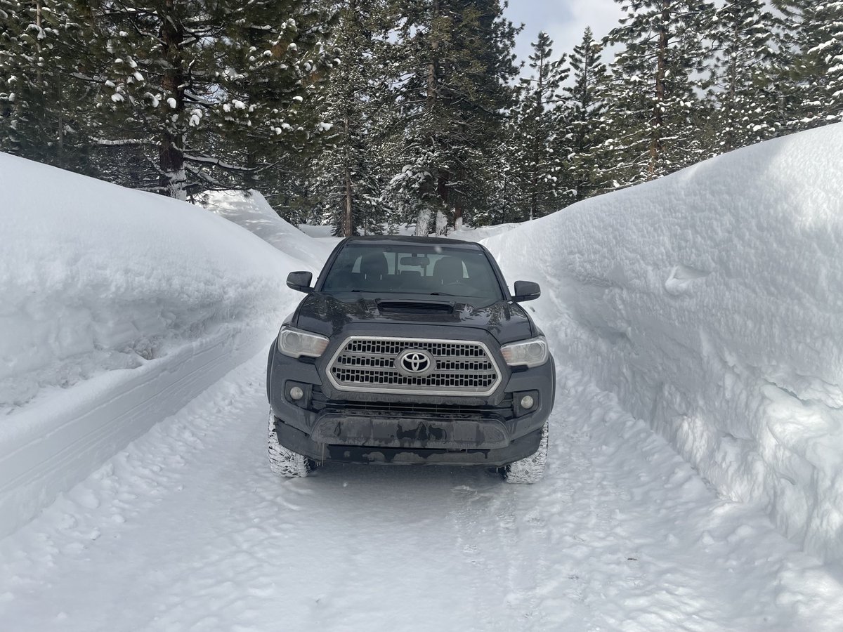 My driveway after recent storms, fortunately I have a great plow guy!