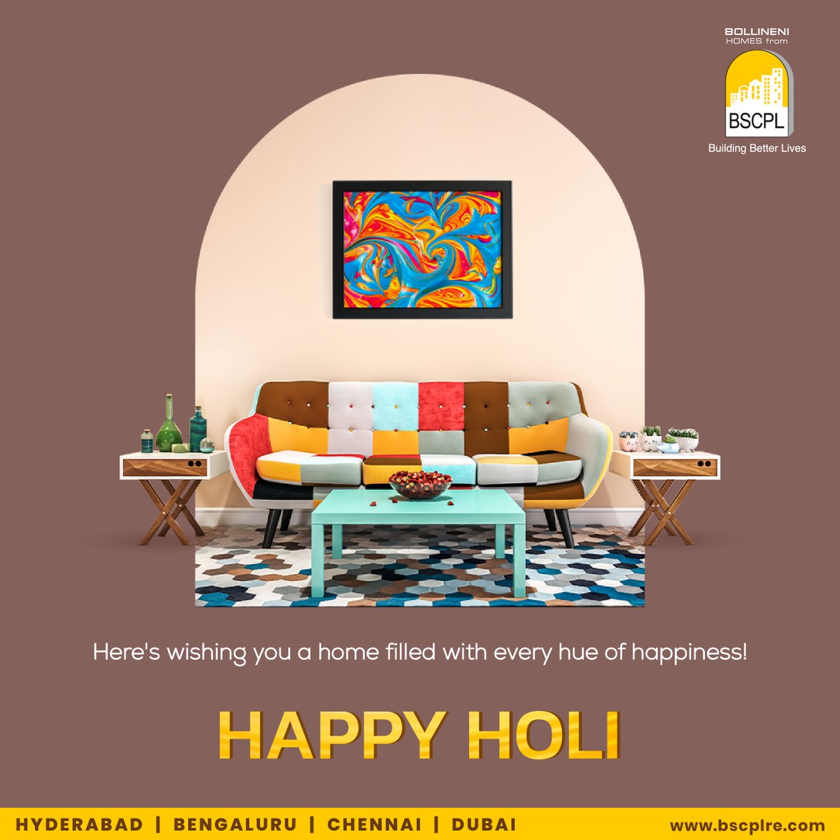 bscplblr's tweet photo. BSCPL wishes you and your family a home filled with love, laughter, and all-things wonderful this Holi.

#BSCPL #HappyHoli #HappyHoli2023 #Holi2023 #Holi https://t.co/wssBNcE1k7