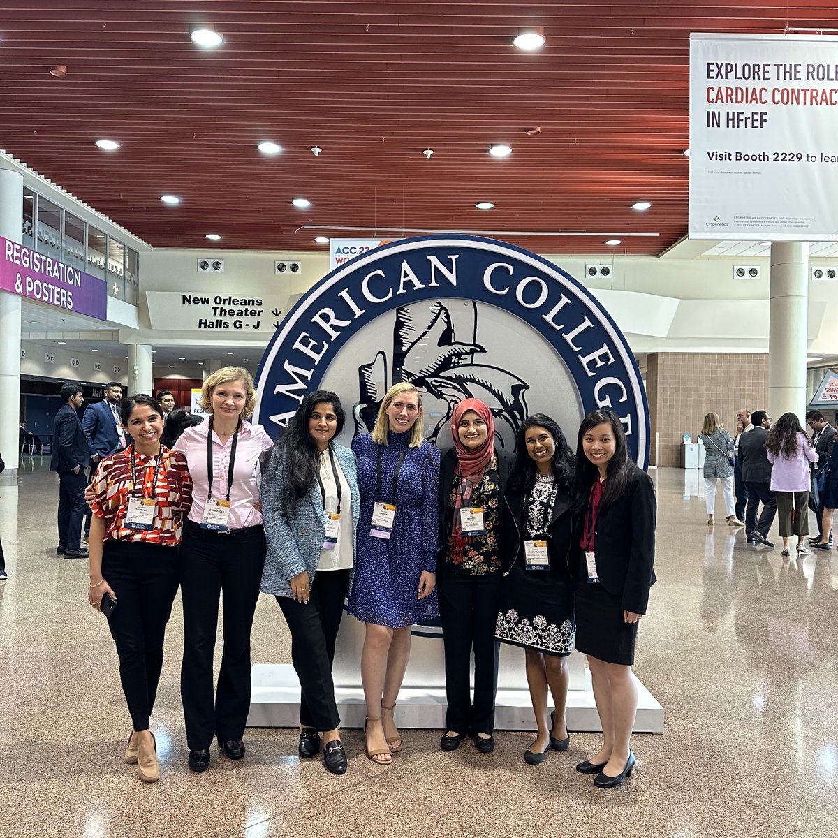 So grateful to learn from so many great minds @ACCinTouch  this past weekend, including all my mentors @amorrismd @PujaKMehtaMD1 and co-fellows @emory_heart! #ACC23