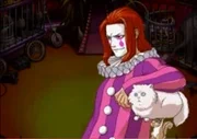 today's clown of the day is Simon Keyes from Ace Attorney! 