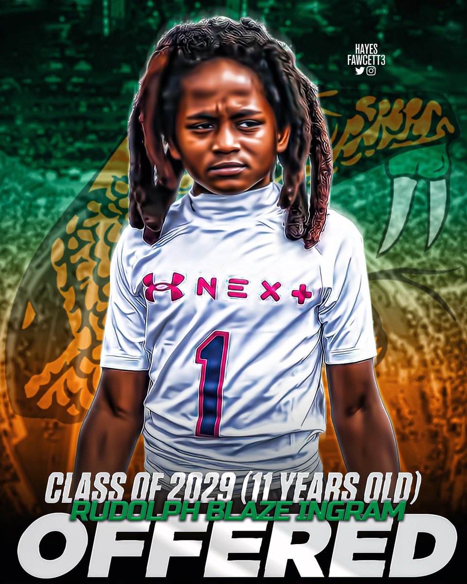 Blaze_813's tweet photo. After A Great Talk With @Coach2Bless Proud To Announce I’ve Received My First offer From @FAMUAthletics And Will Be Attending The Spring Game 🐍🐍 #FAMU #offer https://t.co/WMUEVD19hi