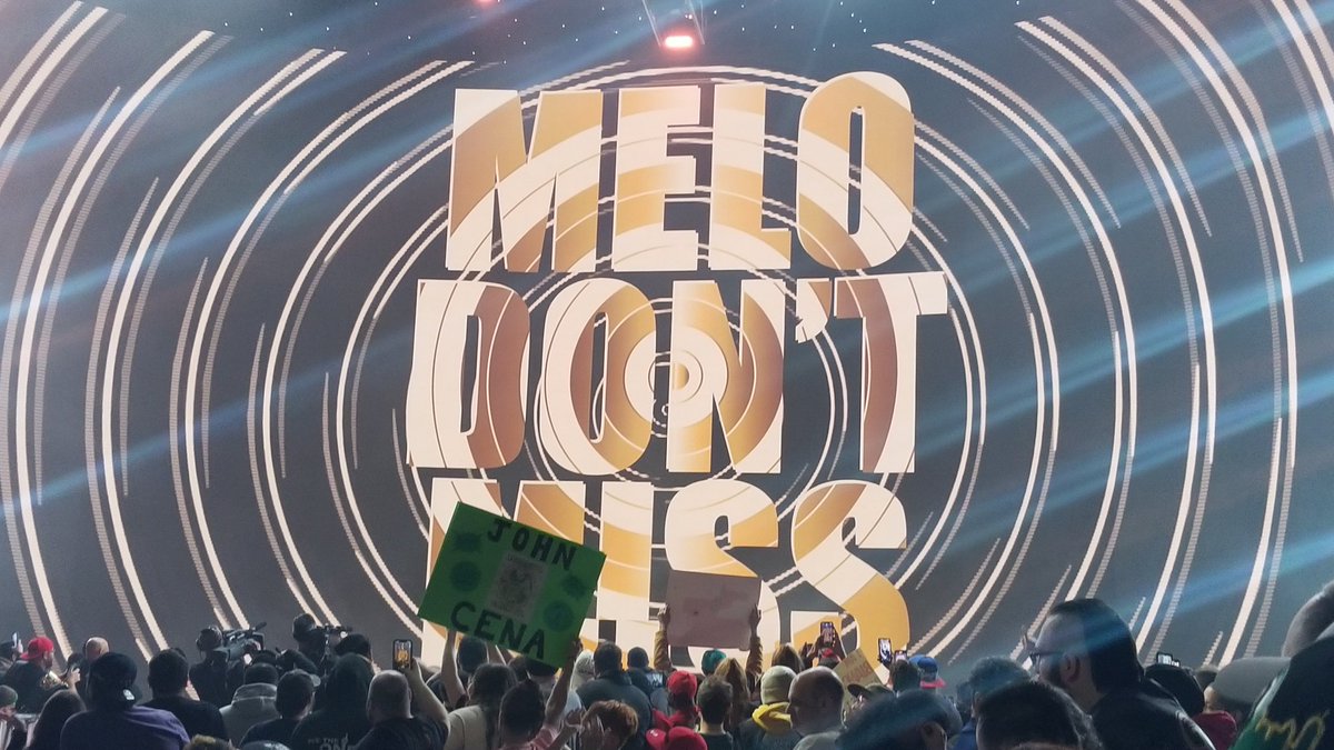 JacobAlman's tweet image. So happy for @Carmelo_WWE in Boston