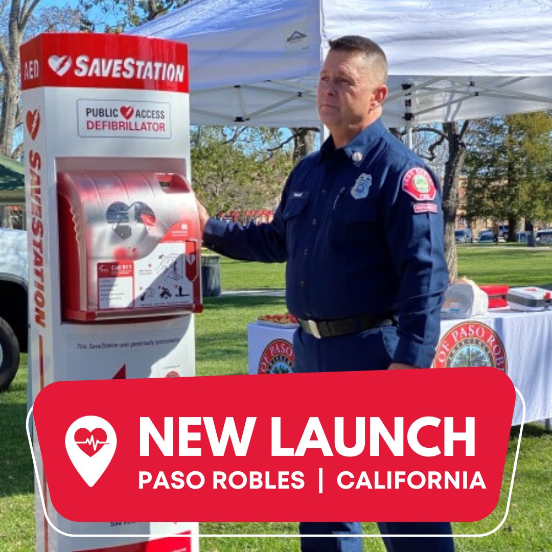 SaveStationAED's tweet photo. Congratulations to @PRCity for recently installing a #SaveStation Tower in Downtown City Park! 👏 Last month they officially 'welcomed' it to their community. 

We love to hear about all the ways that communities bring awareness to their new SaveStation placements! https://t.co/FP2FrTWbjH
