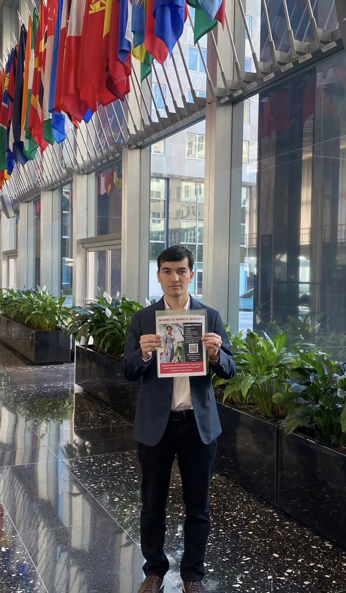 KewserWayit's tweet photo. Today, I met with high level officials of State Department and raised my sister Kamile’s case. They reassured that they will do their best to amplify my voice. Appreciate it @StateDept @SecBlinken. 

As I promised, I will not stop until my sister is released. 

#freekamile https://t.co/cY87tgvaAn