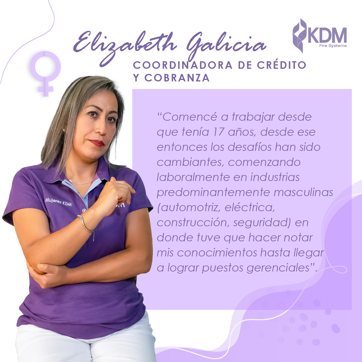 KdmOficial's tweet photo. - Elizabeth Galicia
Coordinadora de Crédito y Cobranza
#HistoriasdeÉxito #Historiasqueinspiran #MujeresKDM #8deMarzo #DíaInternacionaldelaMujer #KDMFS https://t.co/DPlDSLBoxh
