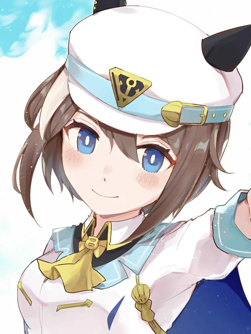 顔アップ 