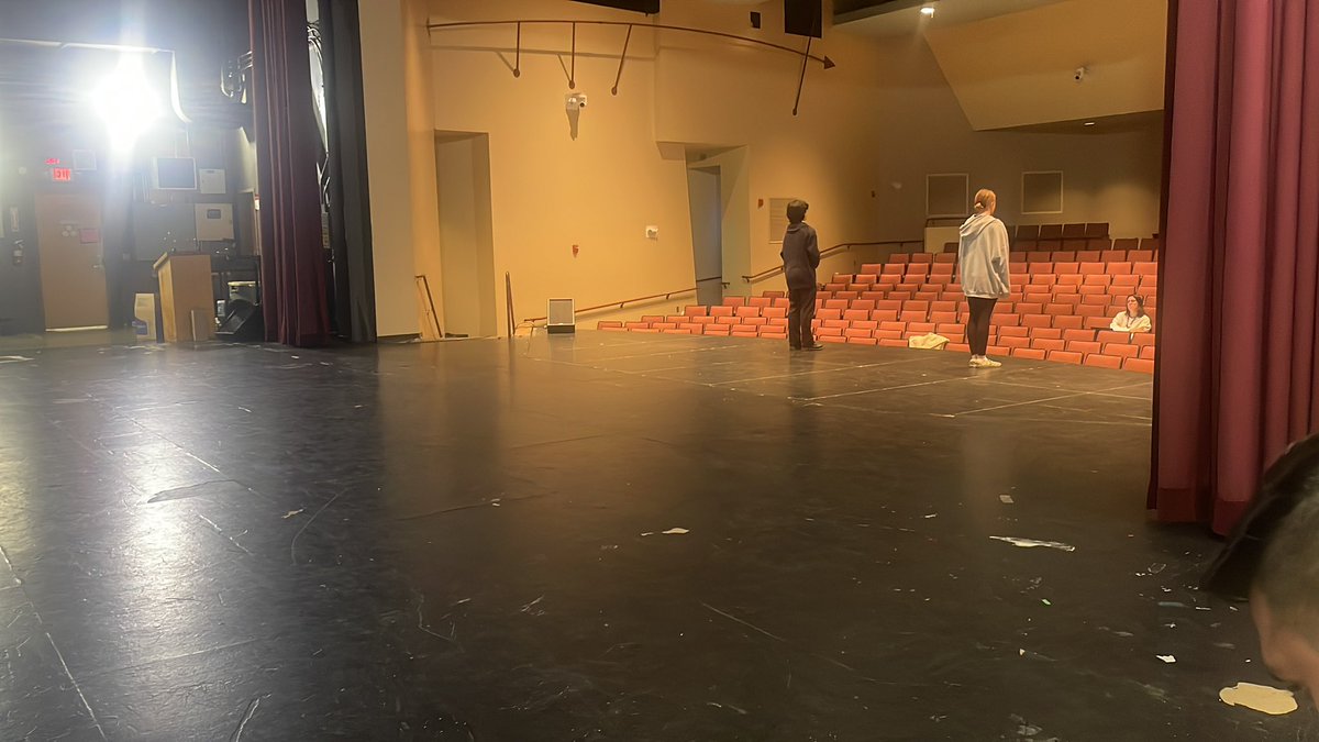 Rehearsing for Almost, Maine! 

It’s just 2 weeks away!!