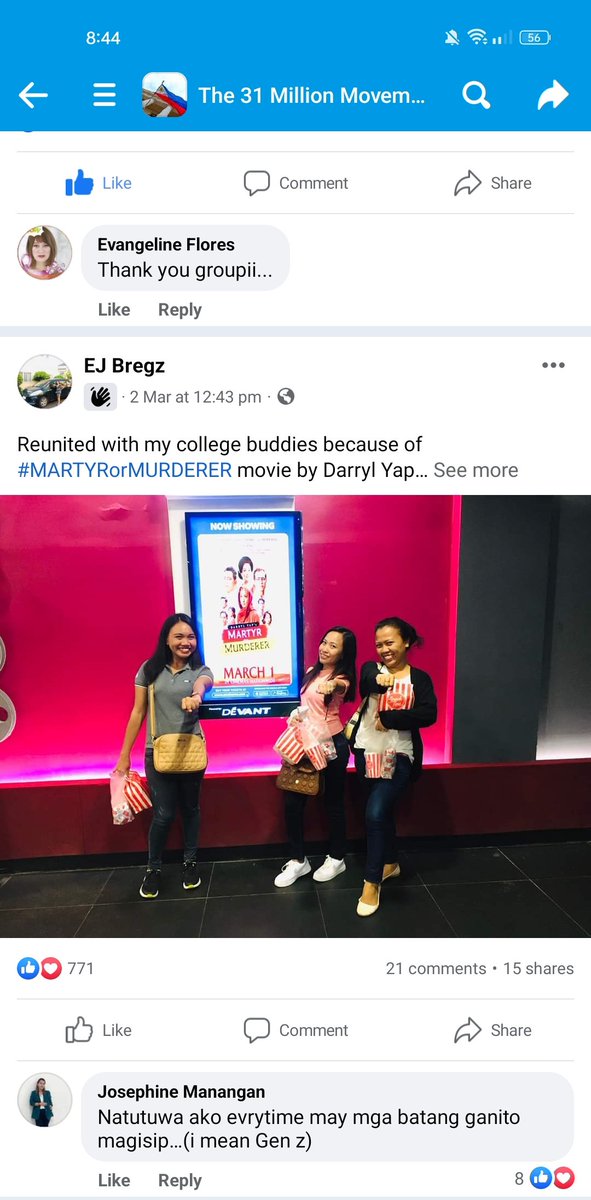 HannahLCruz's tweet photo. @giddykyuti Hello po dont forget to join the biggest online community &amp; the most active group " The 31 Million Movement " in facebook. Para mashare nyo din po ang picture nyo sa #MartyrOrMurderer gaya nila check the photos below. https://t.co/JxcFGKvaSf