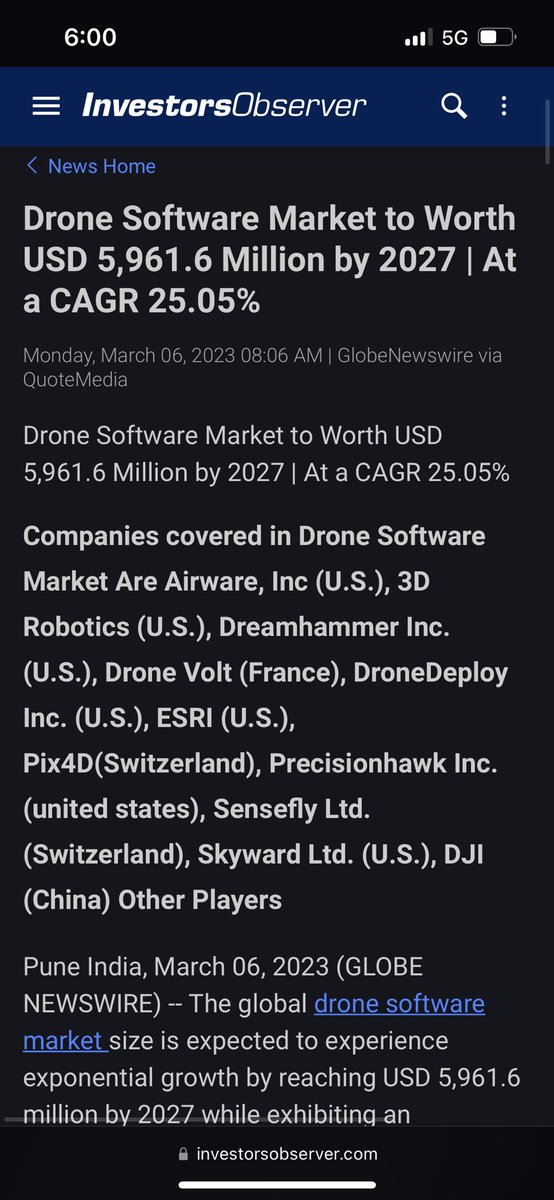 brandonpackman's tweet photo. @BTD75 @Dave_Beno what year is it in this #drone industry report? 😂 https://t.co/n2I5bNUx1Y https://t.co/XTckW6AgRw
