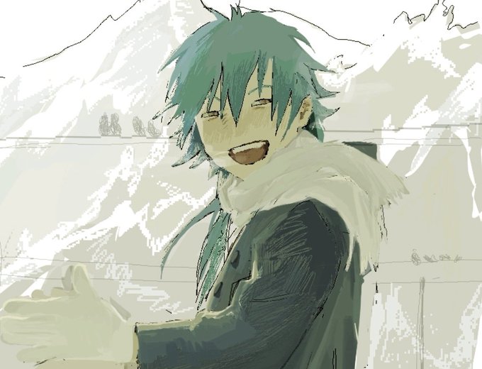 雪だ!#dmmd#ドラマダ#dramaticalmurder#蒼葉#aoba 