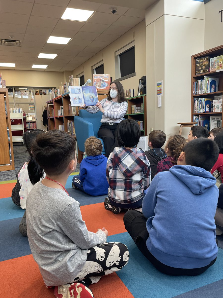 A HUGE THANK YOU to our friends Ms. Gina and Ms. Amanda from the Livingston Public Library for reading with us during Read Across America week! #lifelongreaders #ReadAcrossAmerica2023 #LTownLibrary @livingstonlib <a href="/RikerHillRams/">Riker Hill Elementary School</a>
