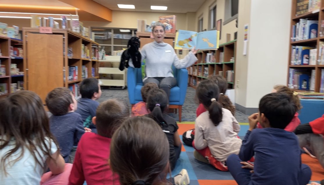 RHMediaCenter's tweet photo. A HUGE THANK YOU to our friends Ms. Gina and Ms. Amanda from the Livingston Public Library for reading with us during Read Across America week! #lifelongreaders #ReadAcrossAmerica2023 #LTownLibrary @livingstonlib @RikerHillRams https://t.co/VYkvJbIqZw