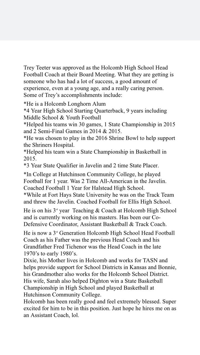 Coach Teeter tweet media