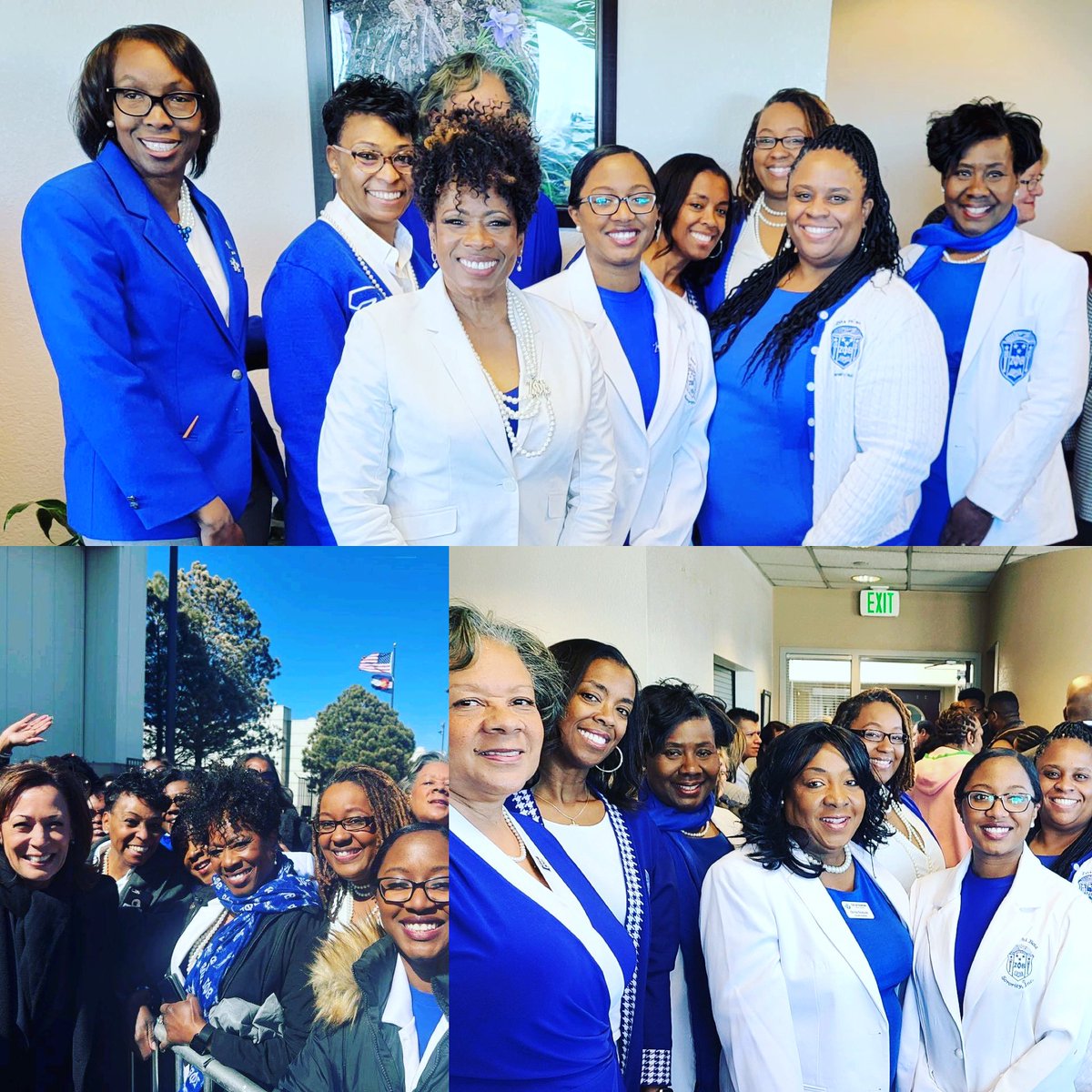 ZPHIBZZZ's tweet photo. The Finer Woman of Zeta Zeta Zeta were honored to be in attendance to greet Madame @vp Kamala Harris during her visit to Denver. #finerwomanhood #embracetheextraordinary #zphib https://t.co/2P6ohtIYYi