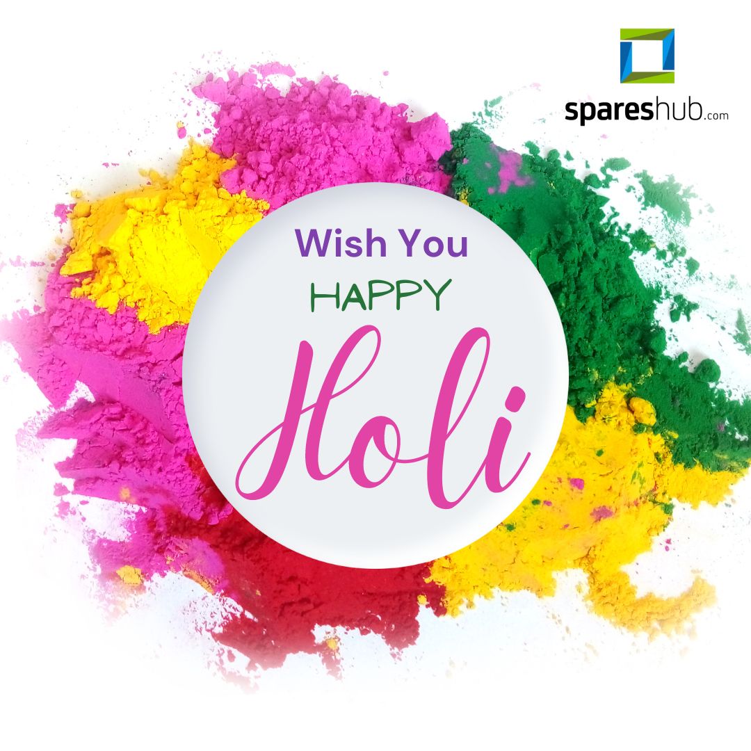 SparesHub's tweet photo. SparesHub Wishing All of You Happy Holi💐💐🍀 https://t.co/G2DewrrRFD