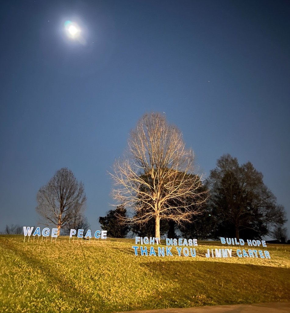 CarterCenter's tweet photo. Thank you @FreedomParkATL for honoring President Carter in this beautiful way!
#FreedomParkConservancy https://t.co/joFQna1IgR