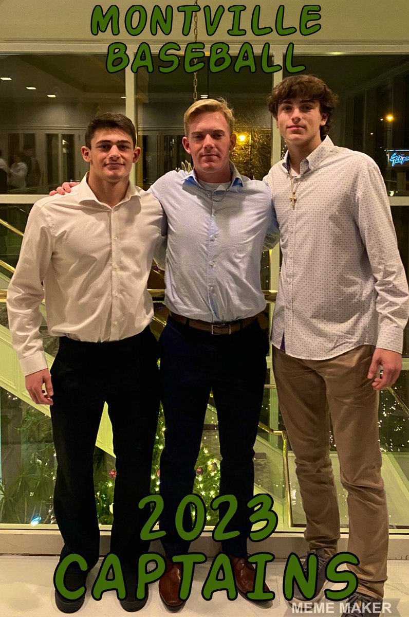 Mustangs Baseball (@montvillebball) on Twitter photo the ‘23 team captains..3B Karl Monaco, SS Ryan Wehrle and P/OF Ian Kaiser. “Talent wins games but TEAMWORK and Intelligence wins CHAMPIONSHIPS “ MJ. #family #ouryear <a href="/MustangsMTHS/">MTHS Athletics</a> <a href="/MontvilleTwpSch/">MontvilleTwpSchools</a> <a href="/MontvilleTAP/">Montville TAP</a> <a href="/dailyrecordspts/">Daily Record Sports</a> <a href="/JkroegerJt/">Jt kroeger</a> <a href="/drtagorman/">Dr. Thomas A. Gorman</a> <a href="/RyanWehrle50/">Ryan Wehrle</a> <a href="/IanKaiser20/">Ian Kaiser</a> the ‘23 team captains..3B Karl Monaco, SS Ryan Wehrle and P/OF Ian Kaiser. “Talent wins games but TEAMWORK and Intelligence wins CHAMPIONSHIPS “ MJ. #family #ouryear <a href="/MustangsMTHS/">MTHS Athletics</a> <a href="/MontvilleTwpSch/">MontvilleTwpSchools</a> <a href="/MontvilleTAP/">Montville TAP</a> <a href="/dailyrecordspts/">Daily Record Sports</a> <a href="/JkroegerJt/">Jt kroeger</a> <a href="/drtagorman/">Dr. Thomas A. Gorman</a> <a href="/RyanWehrle50/">Ryan Wehrle</a> <a href="/IanKaiser20/">Ian Kaiser</a>