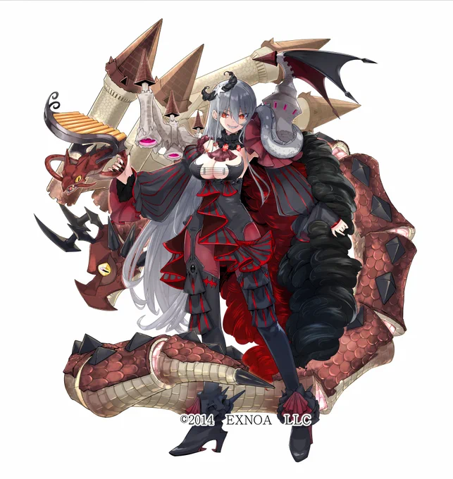御城プロジェクト:REさんの「ポエナリ城」イラストを担当させて頂きました。よろしくお願いいたします。 