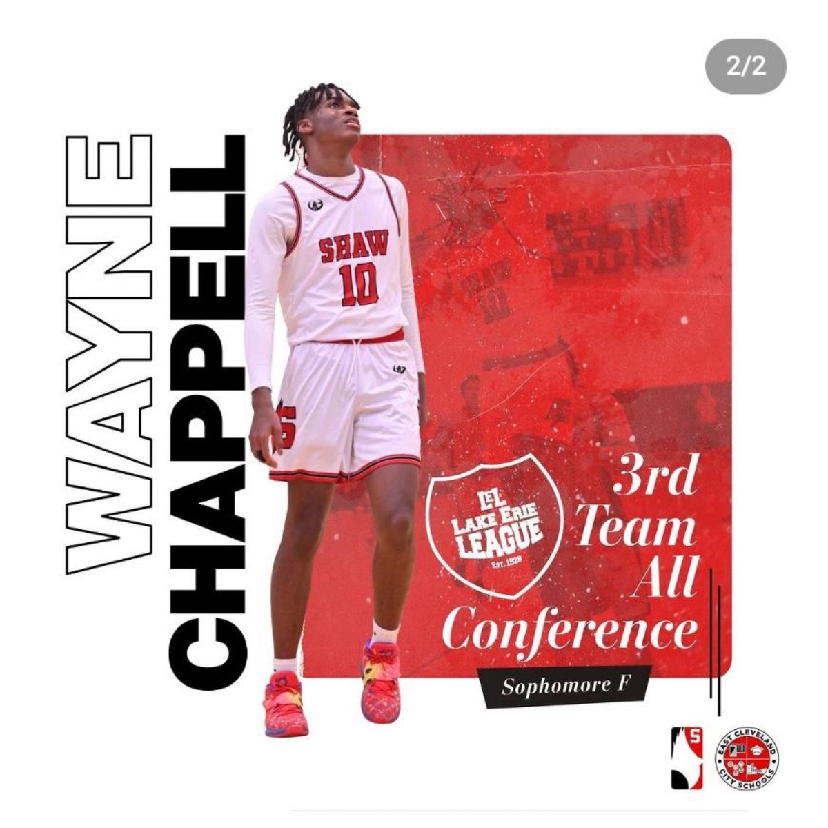 MarvRashad's tweet photo. Congratulations to my guys Ryan Bowling and Wayne Chappell on being named to the All-LEL Team! #YeahShaw 🔴⚫️🤞🏾 #ProudCoach https://t.co/gNdqVBp0MN