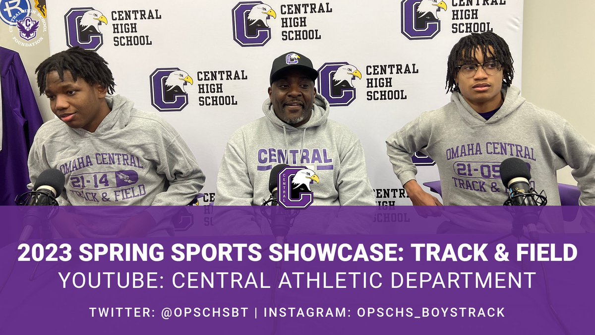 #CentralAthleticDepartment: 2023 Spring Sports Showcase: Track &amp; Field Boys! Watch the <a href="/OCBroadcasting/">Omaha Central Broadcasting 🦅</a> interview with the <a href="/opschsbt/">CHS Boys Track & Field</a> Team!

#TheCentralEagleWay #DowntownProud

Don't forget to subscribe to the Central Athletic Department <a href="/YouTube/">YouTube</a> Channel! youtu.be/cP-pMSWYac0