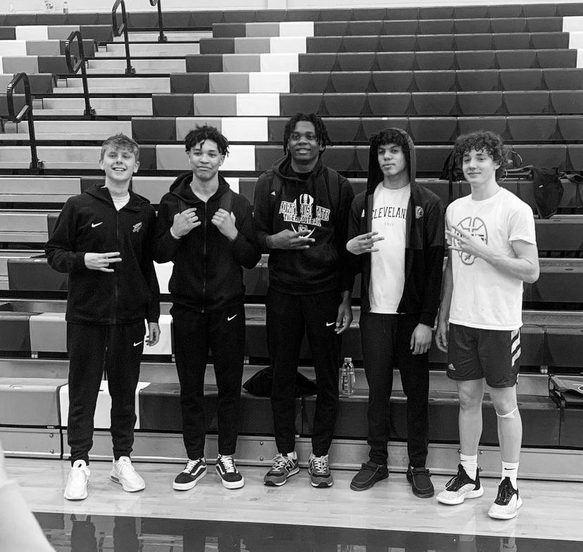 Shout out to these senior boys for making Chauncey feel special each and every game day. They were a blessing to us and our family will sure miss being around them on game nights! <a href="/HaysHoops/">Hays High Boys Basketball</a>