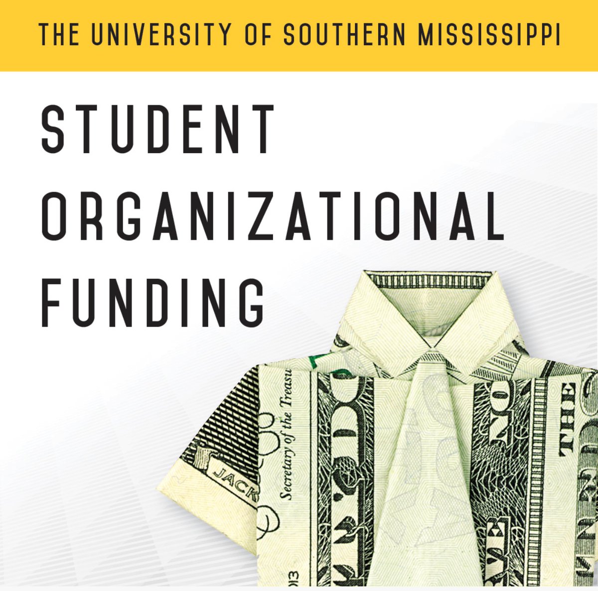 Student Organizational Funding (SOF) applications are now open! Applicants can be located on the SGA website. If you have any questions or would like more information, please contact the Office of Leadership and Student Involvement. 

#SGATTT #StudentFunding
