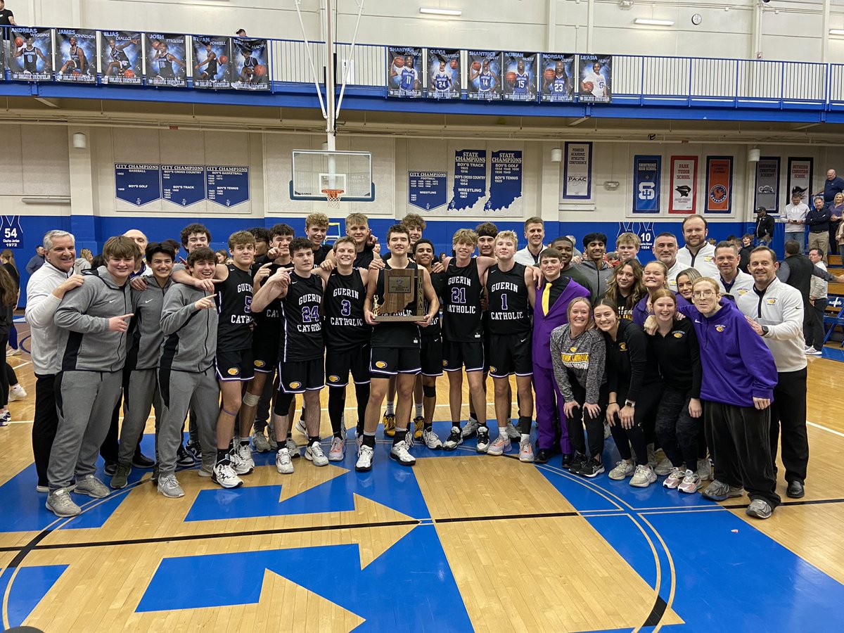 Final | Sectional 27 Champions | 🏆 

Guerin Catholic 53
Bishop Chatard 41

Golden Eagles (17-8) take down the Trojans for the Sectional 27 Championship! <a href="/Richie_Hall/">Richie Hall</a> <a href="/JohnRHarrell/">John Harrell</a> <a href="/indyhsscores/">IndyStar HS Sports</a> <a href="/GuerinCatholic/">Guerin Catholic H.S.</a> <a href="/circlecityconf/">CircleCityConference</a> <a href="/IHSAA1/">IHSAA</a>