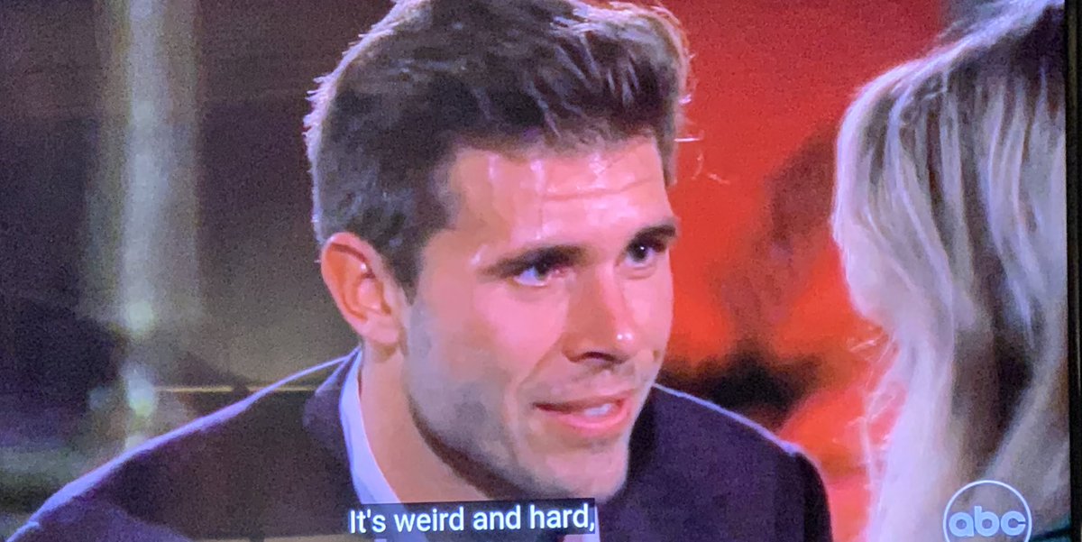 That’s what she said #TheBachelor #bachelor