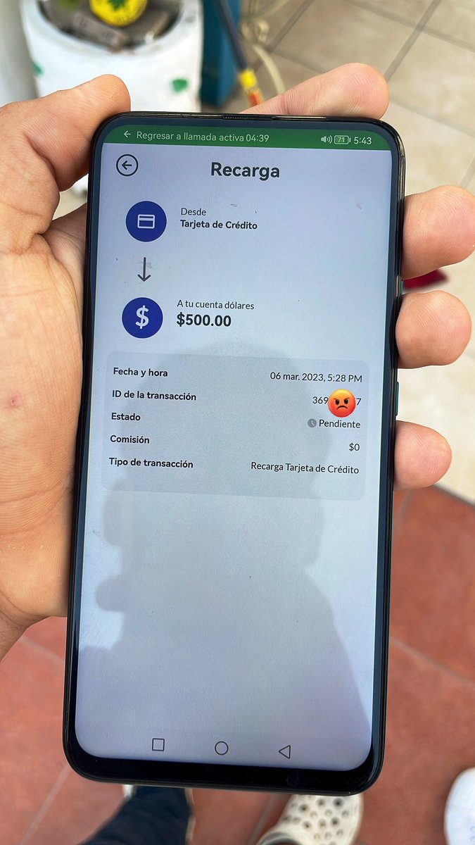 David84320117's tweet photo. @chivowallet el día de ahora recargue con mi tarjeta del banco @bancoagricolasv  y la cosa es que me sale en pendiente no me acreditaron el dinero a mi chivo y llame 192 no me solucionaron tenga cuidado la chivo Wallet es una estafa  completa https://t.co/EygmYVW33t