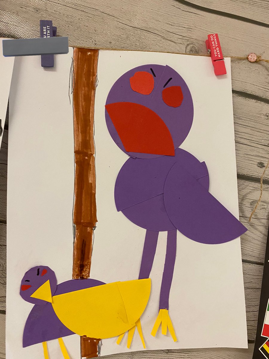 Maya Thieme (@_mthieme) on Twitter photo Was inspired by <a href="/AdairMindy/">Dr. MAdair, Ph.D.</a> and did some art integration in math with my students! We are currently learning about fractions, and so we turned fraction circle pieces into birds! #mathematics #mathchat Was inspired by <a href="/AdairMindy/">Dr. MAdair, Ph.D.</a> and did some art integration in math with my students! We are currently learning about fractions, and so we turned fraction circle pieces into birds! #mathematics #mathchat