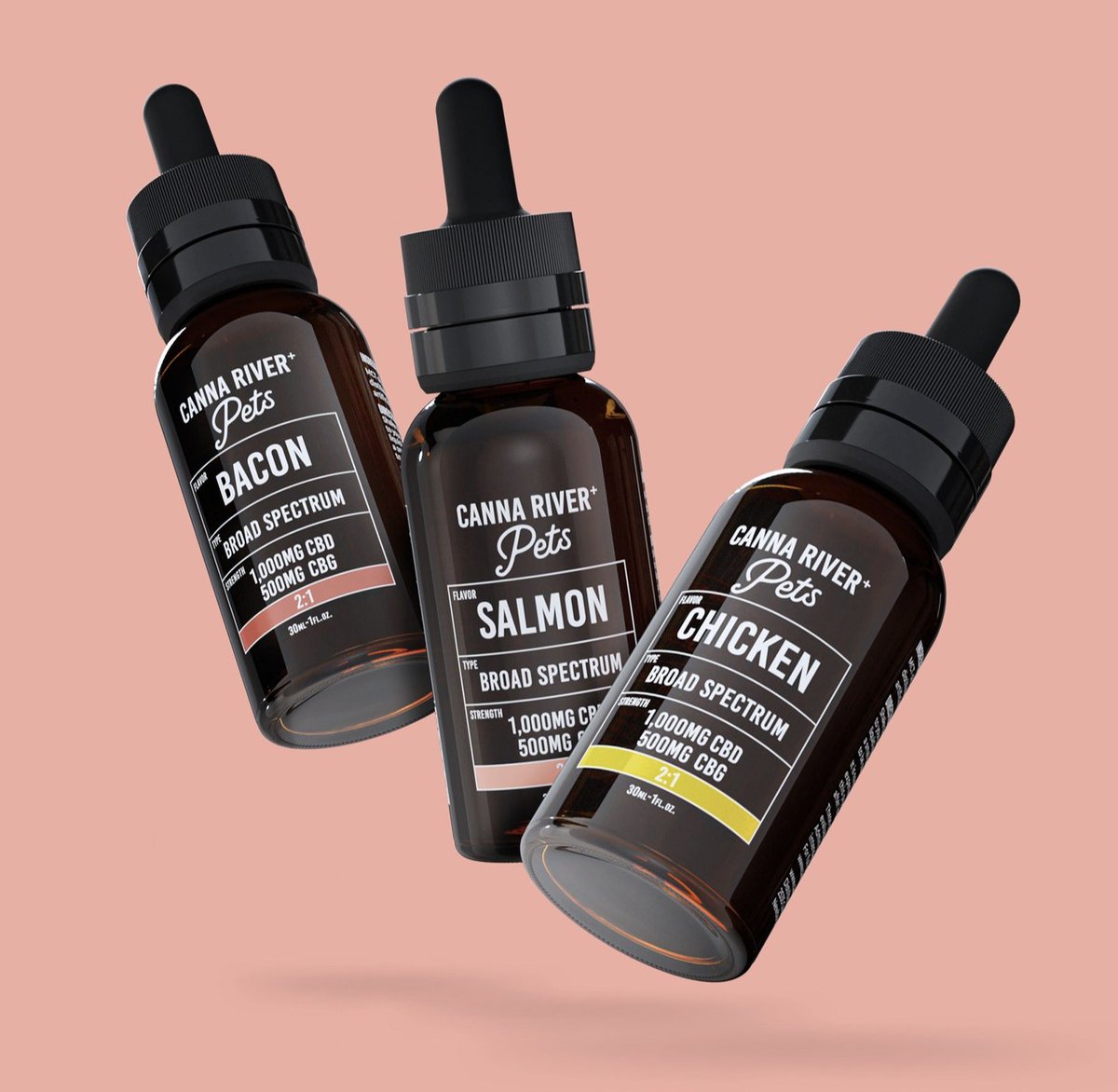 GR__wellness's tweet photo. Taking care of a #pet can be ruff, but giving them #cbdoil tincture doesn't have to be 🐶

Our #PetCBD Oil Tinctures by @cannariver are perfect for all #Dog breeds and felines. 

Free shipping available 📦 Shop the collection here ⤵️
https://t.co/8J5RCuCd4j
#wellness #cbd #cats https://t.co/5rfPivsZWo