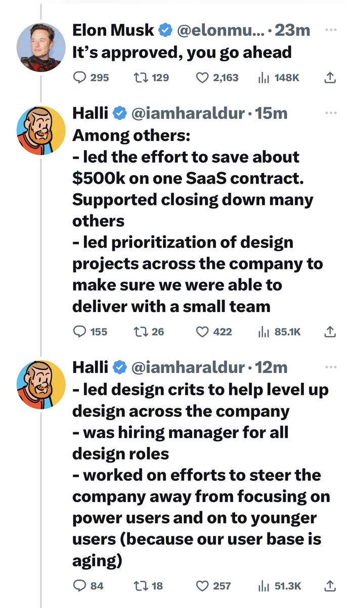 MFWitches's tweet photo. Watching people find out they’ve been fired by a multi-billionaire but didn’t know it till they tagged the multi-billionaire is just one of the bonkers new ways #DyingTwitter operates now … https://t.co/cr2Gcr7h21