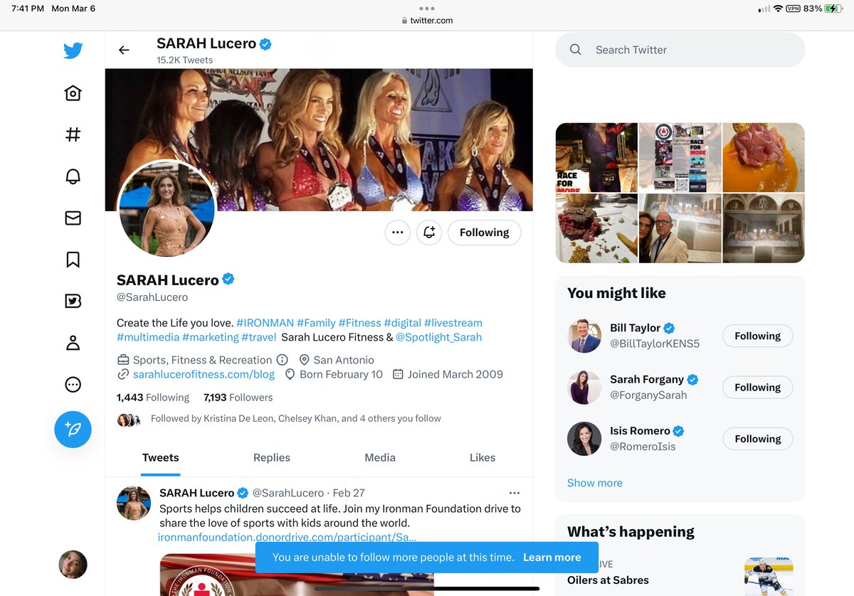 Michelle Michael Obama is trying to block me from following