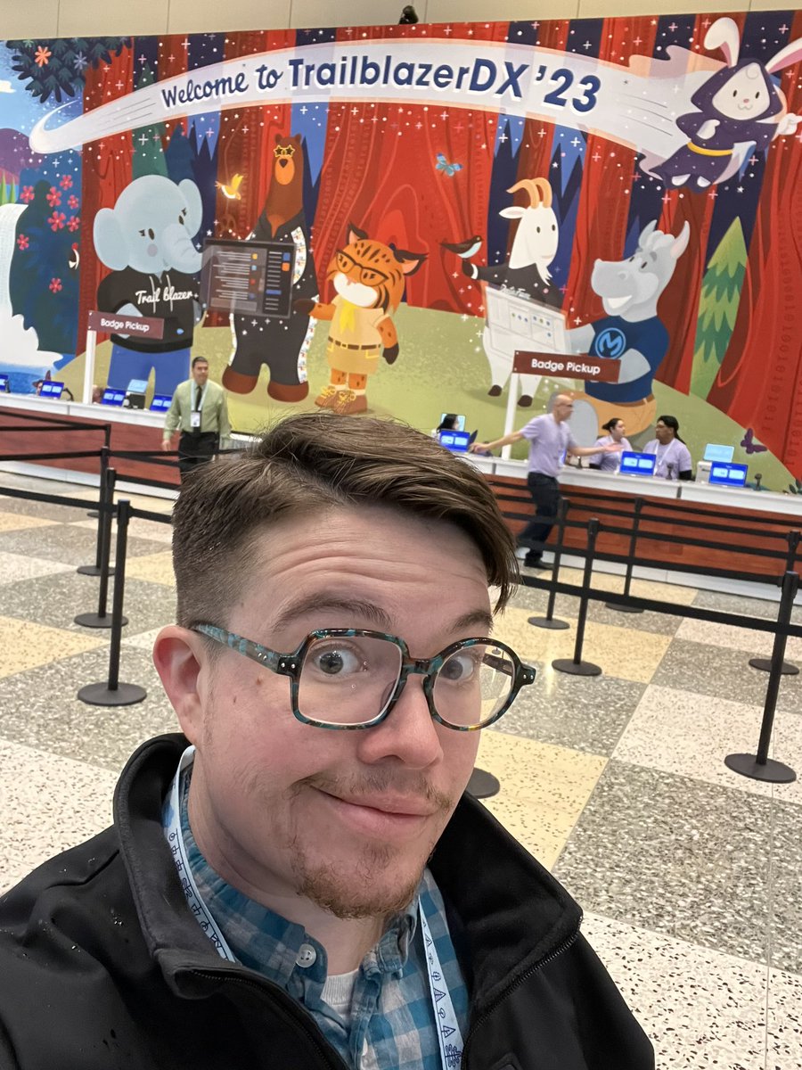 Just got my badge and ready to go!
#TDX23
