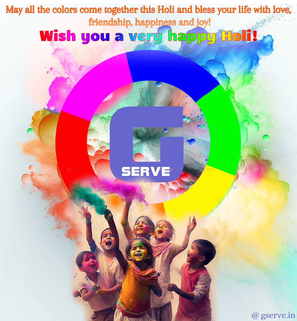 GServe's tweet photo. Wish you a very Happy Holi! #HappyHoli https://t.co/5pQtESFyFK