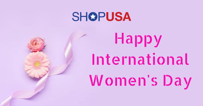 #ShopUSA wishes you a Happy International Women's Day 
#Happy #International #womensday2023  #WomensGifts #women