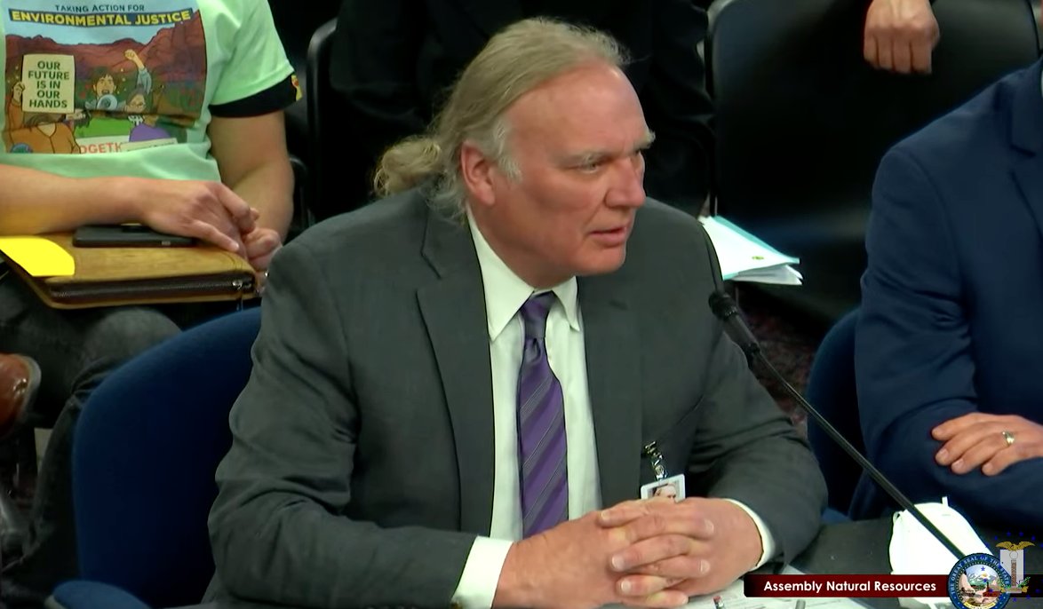 BattleBornProg's tweet photo. Thank you to John Hadder with Great Basin Resource Watch for testifying in support of #AB71 during the #nvleg Assembly Natural Resources Committee. 🌳🌲 https://t.co/sKvkvkRbOP