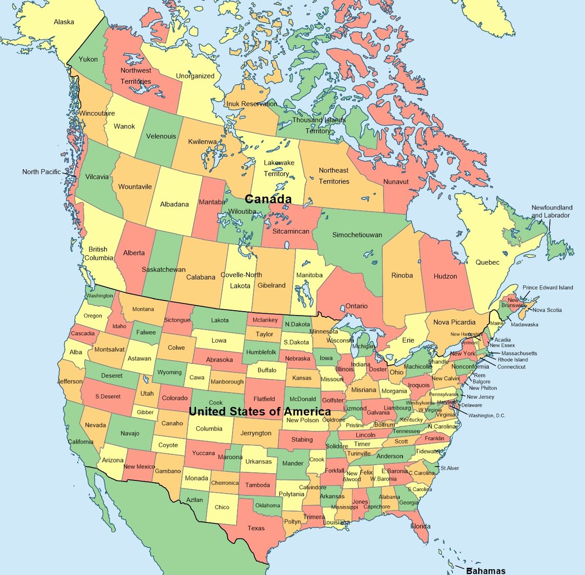 Euros give Americans shit for not knowing geography, but how many of these states do you recognize?