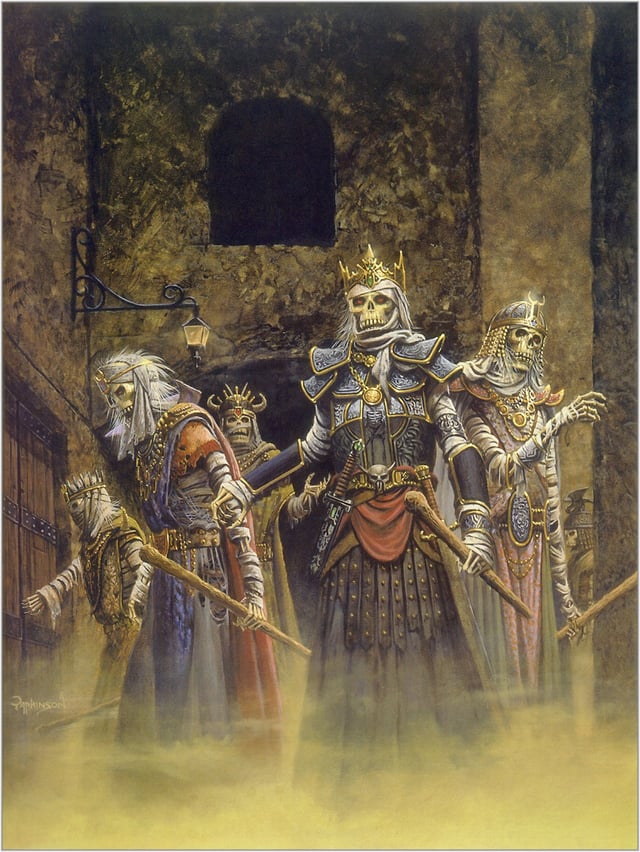 DungeonNoir's tweet photo. Gods of Lankhmar by Keith Parkinson https://t.co/Fji5l9Xn3y