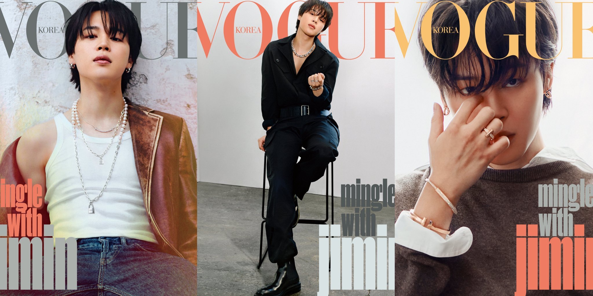 JIMIN DATA on X: BTS x LV by Vogue Korea  Jimin Park Jimin looks  absolutely stunning!  / X