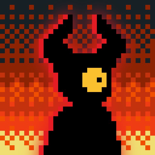 iblolurker's tweet image. A little redo of my pfp. 🩸❤️‍🔥🖤 #Demonized @exchgART